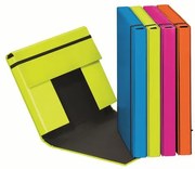 Füzetbox, A5, 40 mm, karton, PAGNA Trend, vegyes színek (PG2110300)