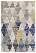 Kék szőnyeg 200x290 cm Muse Harlequin Blue – Asiatic Carpets