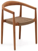 Natúr színű étkezőszék szett 4 db-os Ydalia – Kave Home