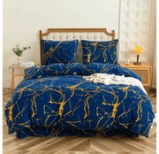 Mikroplüss ágyneműhuzat AXIS kék Ágyneműhuzat mérete: 70 x 80 cm | 140 x 200 cm