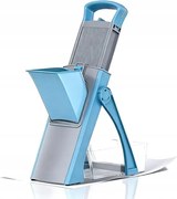 Szeletelő Zöldség- És Gyümölcsszeletelő Többfunkciós Reszelő Kék