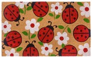 Kókuszrost lábtörlő 75x45 cm Lady Beetle - Hanse Home