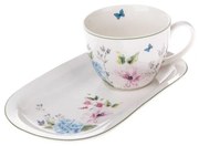 Fehér porcelán eszpresszó csésze 450 ml – Dakls