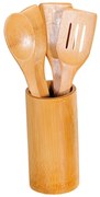 Kesper 81102 5 részes bambusz konyhaieszközkészlet, átmérő 8,5 cm