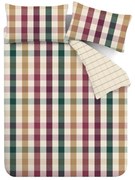Egyszemélyes ágyneműhuzat 135x200 cm Autumn Check – Catherine Lansfield