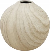 Ligna kerámia váza 20×20×17 cm, fa dekoráció