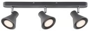 Nordlux - EIK spotlámpa 3xGU10/35W/230V, szürke