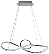 LED Csillár zsinóron MARCO LED/42W/230V fényezett króm