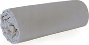 Nova gumi nélküli szatén lepedő 160x210 Eurofirany ezüst