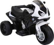 HOMCOM Elektromos Gyerekmotor BMW S1000RR Zenével és Fényszóróval, 18-36 Hónapos Gyermekeknek Fekete | Aosom