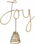 Karácsonyi dísz GOLD JOY 21 cm, arany