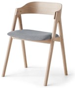 Mette tölgyfa étkezőszék szürke ülőfelülettel - Findahl by Hammel