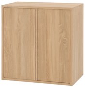 Boxie 2 ajtós fali szekrény 80x80x37 cm sonoma tölgy