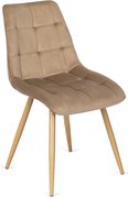 Bézs Bársony Étkezőszék RODRI