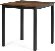 Autronic Étkezőasztal 70x70 cm Barna Melamin GDT-201 OLW2
