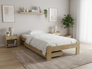 ADA ágy 80x200 cm, fenyőfa Ágyrács: Lamellás ágyrács, Matrac: Deluxe 10 cm matrac