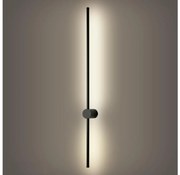Brilagi - AURA LED kültéri fali lámpatest LED/20W/230V 4000K IP54 fekete BRI265