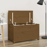 mézbarna tömör fenyőfa pad 80 x 41 x 77 cm