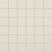 Kerámia mozaik Rako Color Two világosbézs 5x5 cm dombor GRS05607.1