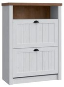 PROVANCE SNB erdei fenyő Andersen/lefkas tölgyfa cipősszekrény