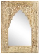 kézzel festett tömör mangófa tükör 40 x 55 cm