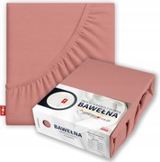 Gumis lepedő 200x200 Vastag Pamut Prémium Oldal 30 cm Párizsi rózsaszín