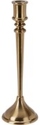 Dekoratív gyertyatartó 9x9x29cm, szín: arany, 29 cm