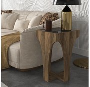 LITUS dohányzóasztal 58x37 cm barna