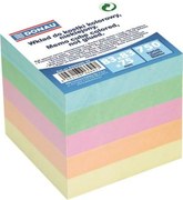 Kockatömb, utántöltő, 83x83x75 mm, DONAU, színes (D8319)