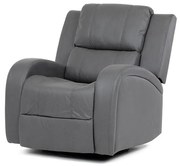 Szürke vintage szövet dönthető fotel. TV-4089 GREY