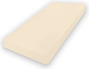 Classic gumis jersey lepedő 150x190, 160x200x20, ecru_02, Matex