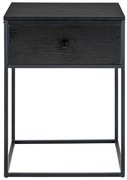 Fekete éjjeliszekrény Vita – House Nordic