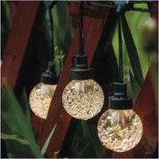 LED Kültéri dekoratív lánc 20xLED/12,6m IP44 meleg fehér