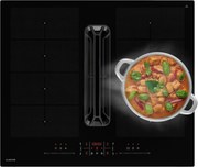 Klarstein AirJet FlexPro Down Air System, Indukciós főzőlap + páraelszívó, Flexi zóna, Booster