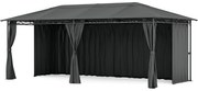 Blumfeldt Mondo 3x6 pavilon fémkerettel és 4 oldalfallal