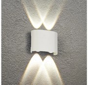 Brilagi - LED kültéri fali lámpa FLAREBOX LED/4W/230V fehér IP65