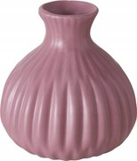 Porcelán Váza Lila Dekoratív Vízálló Dombornyomott Esko 12X10 CM