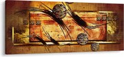 Az absztrakció képe (120x50 cm)