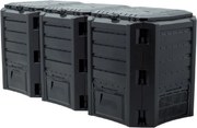 PROSPERPLAST Komposztáló MODUL COMPOGREEN fekete 1200l