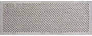 Világosszürke pamut lépcsőszőnyeg szett 16 db-os 25x65 cm Kumsal Bej – Vitaus