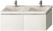 Fürdőszobaszekrény mosdó alá Jika Cubito 128x46,7x46,6 cm fehér 0J42.7.401.500.1