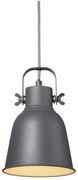 Nordlux - Csillár zsinóron ADRIAN 1xE27/25W/230V átm. 16 cm antracit