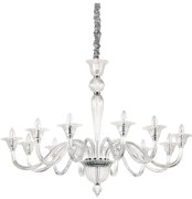 Ideal Lux - Csillár láncon BRIGITTA 12xE14/40W/230V átm. 120 cm átlátszó