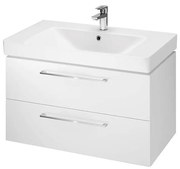 Cersanit S801-338-DSM – LARA 80 cm fehér fali fürdőszobaszekrény mosdóval