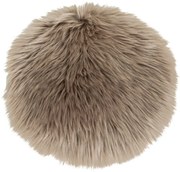 Mesterséges báránybőr ülőpárna, gomba, 35 cm