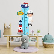 PIPPER. Textil falmatrica "Gyermek mérő - Tengerész"