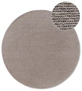 Világosbarna kézi szövésű gyapjú kerek szőnyeg ø 200 cm Francois – Villeroy&Boch