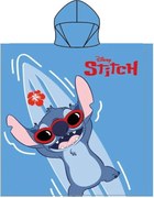 Disney Lilo és Stitch, A csillagkutya Lazy Lagoon strand törölköző poncsó 55x110 cm (Fast Dry)