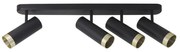 Spotlámpa FADO 4xGU10/10W/230V fekete