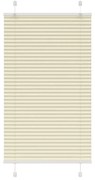 pliszírozott redőny krém 75x150 cm szövetszélesség 74,4 cm